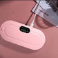 ✨ Cordless Heated Period Cramp Relief Belt – Rechargeable Menstrual Heating Pad with LCD Display & Adjustable Waist Strap