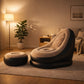 ✨ Premium Inflatable Lazy Sofa Chair with Footrest | Luxury Air Lounge Seat for Home & Relaxation